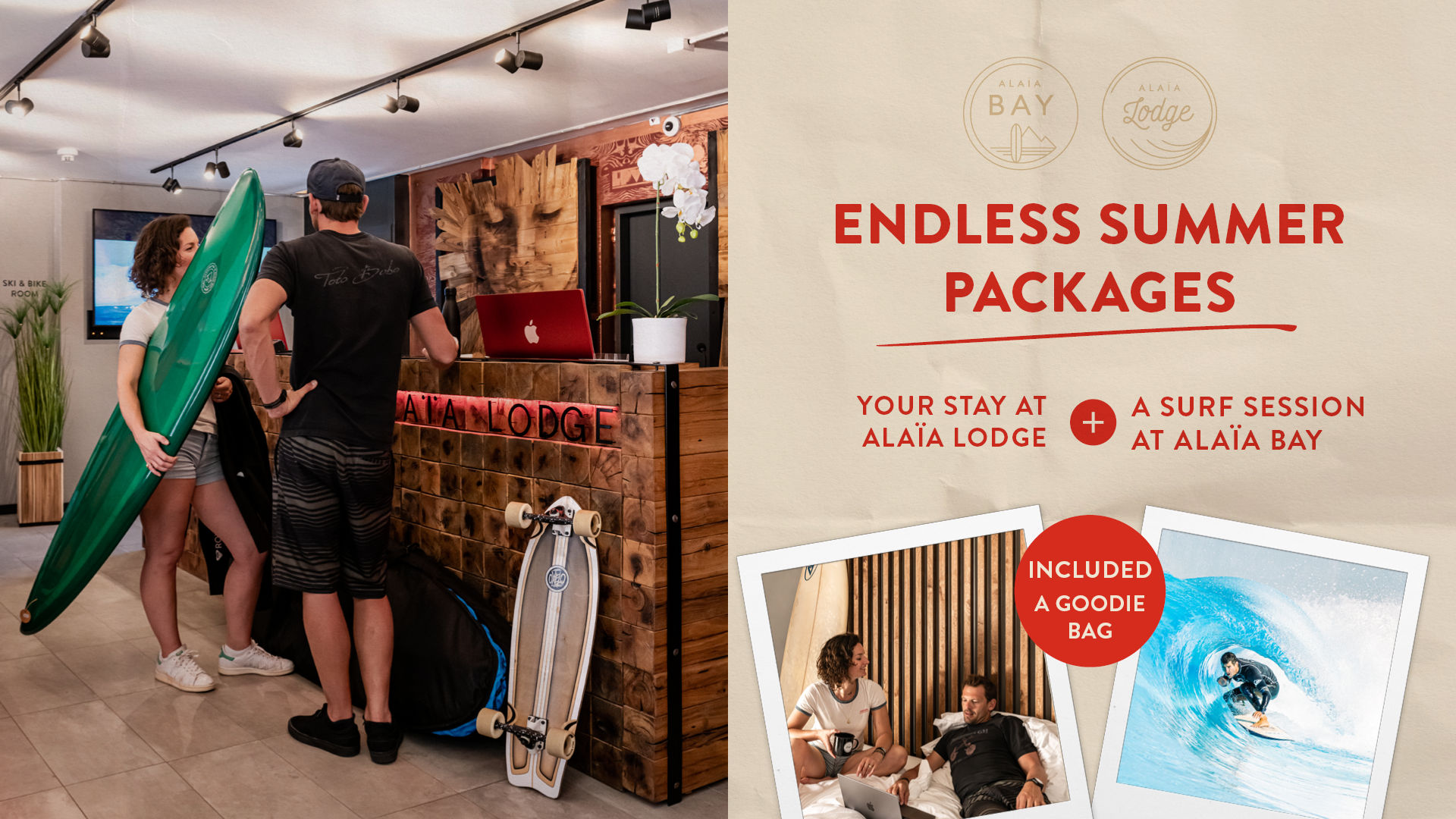 THE ENDLESS SUMMER PACKAGES EASY AND COZY